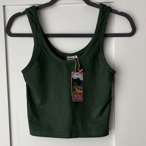 Jungmaven Forest Green Sporty Tank